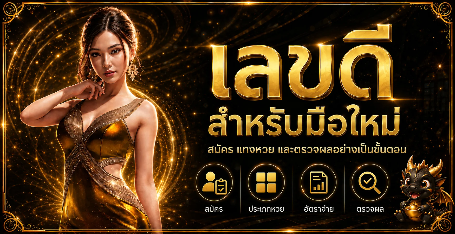 เลขดี สำหรับมือใหม่ | สมัคร แทงหวย และตรวจผล